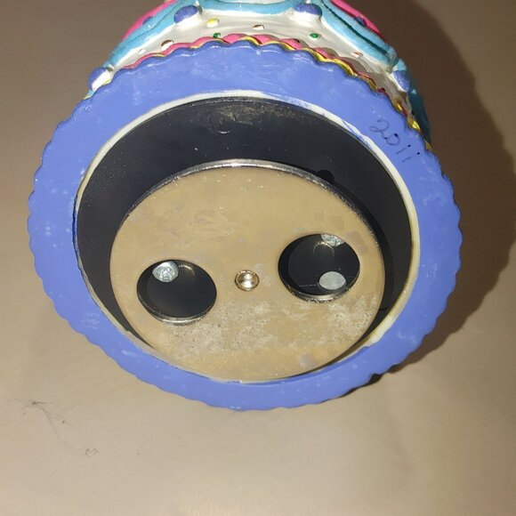 Yellow Labrador Dog Retriever Figurine Party Hat Birthday Cake Dancing  Canine - Picture 5 of 8